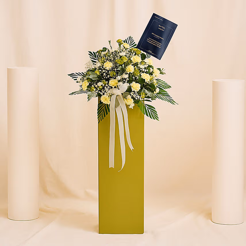 Bless Your Soul Condolence Mixed Flowers