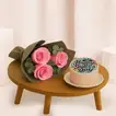 Sister Day Cake n Flower Bouquet