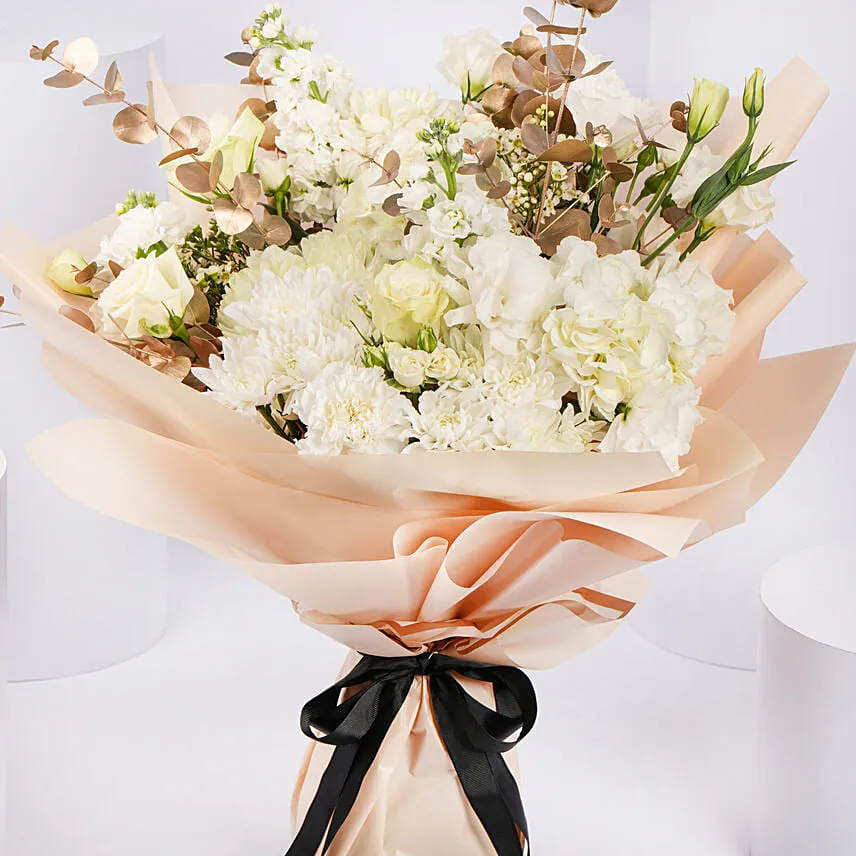 Peaceful Wishes Flower Bouquet