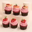Fruity Red Velvet Cupcake