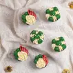 Festive Christmas Joy Chocolate Cupcakes - 6 Delightful Treats