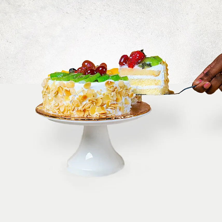 Fruit Cake With Teddy Bear