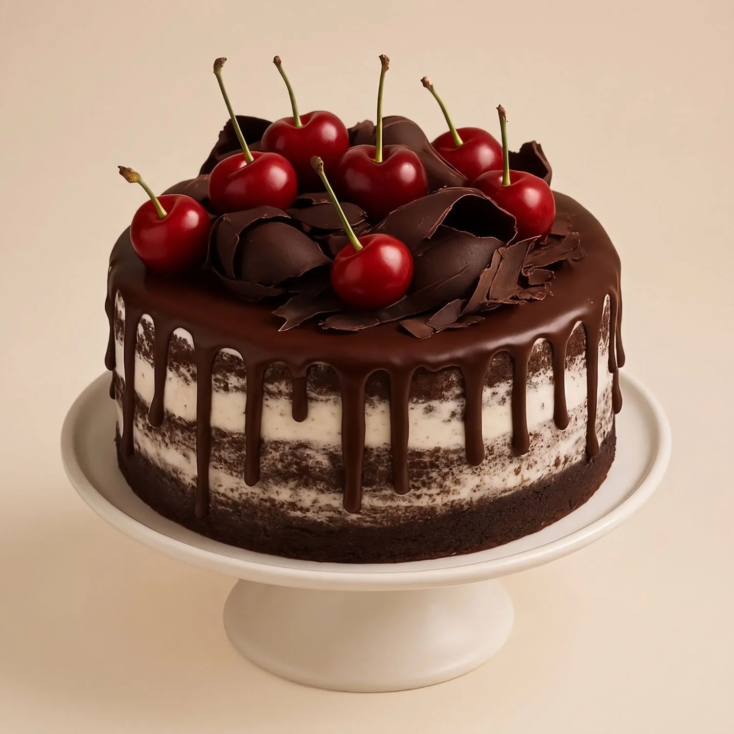 Exquisite Black Forest Cake - A Chocolate and Cherry Delight