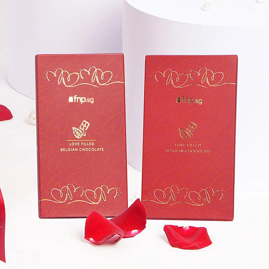 Vday Chocolates Bar 2pcs