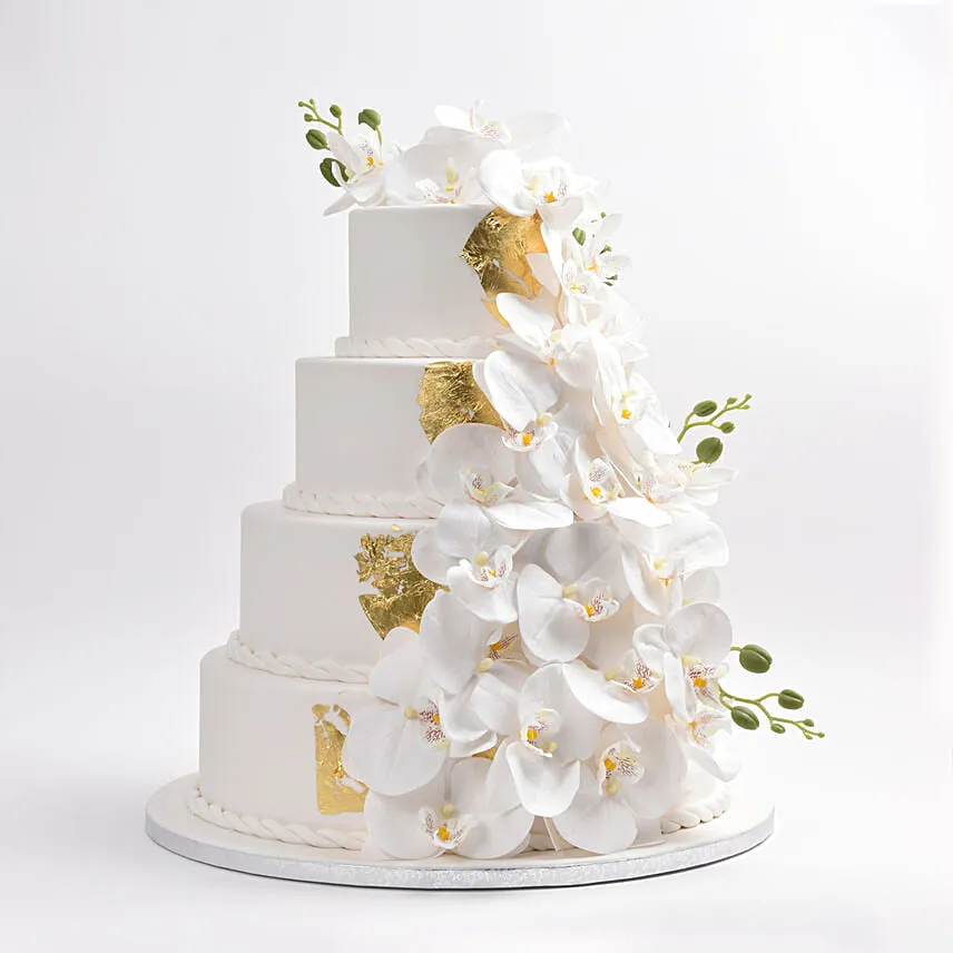 Blissful Wedding Vanilla Cake