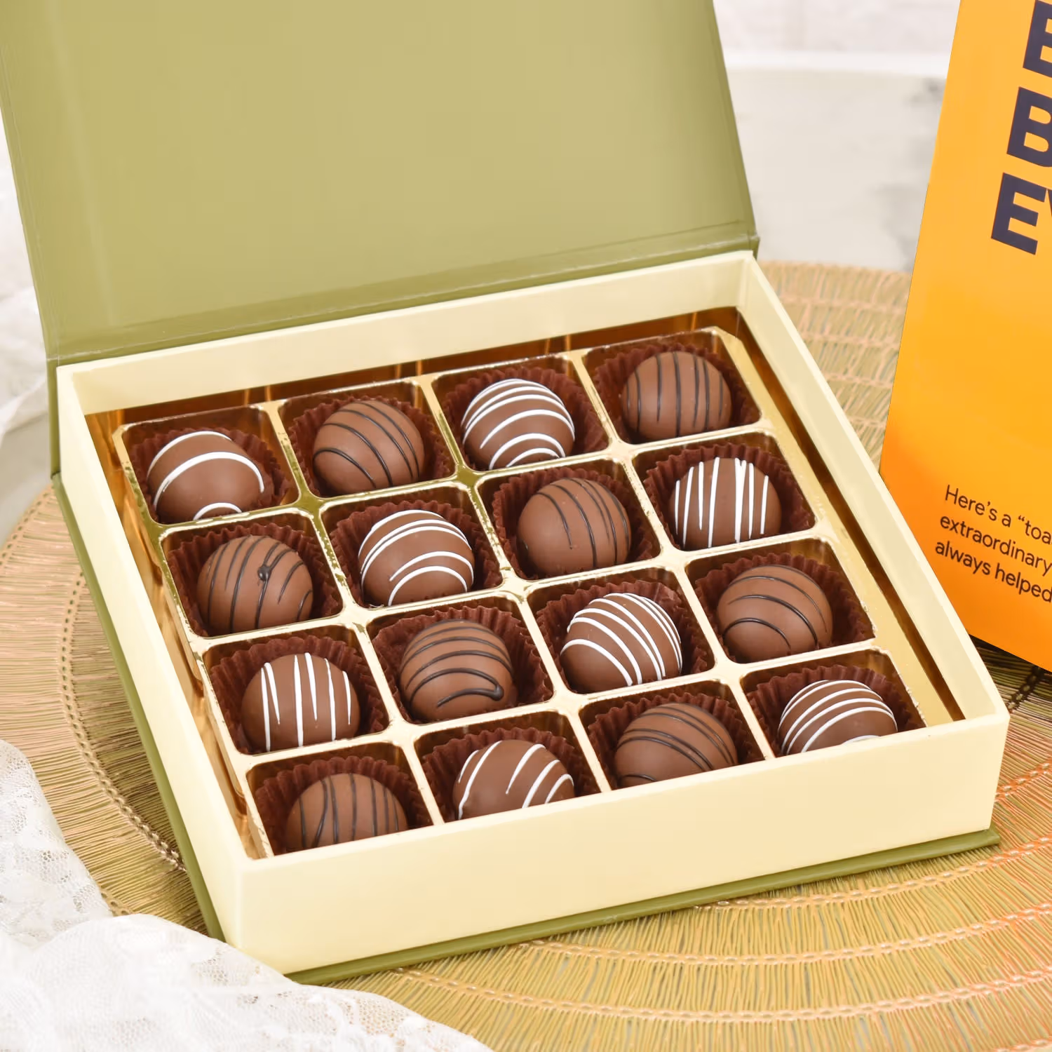 Deluxe Chocolate Box for the Best Boss - Perfect Appreciation Gift
