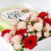 Elegant Umrah Mubarak Flower & Cake Gift Combo - Perfect Celebration Package