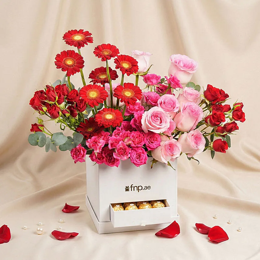 Love Blooms with Chocolates