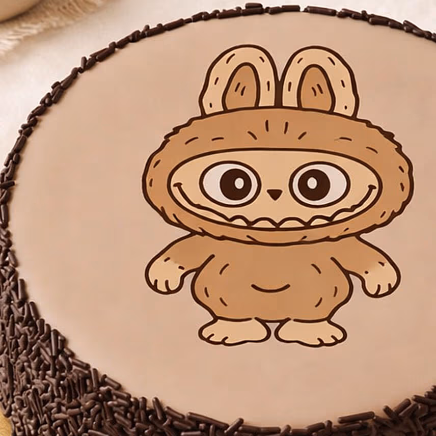 Labubu Choco Cake