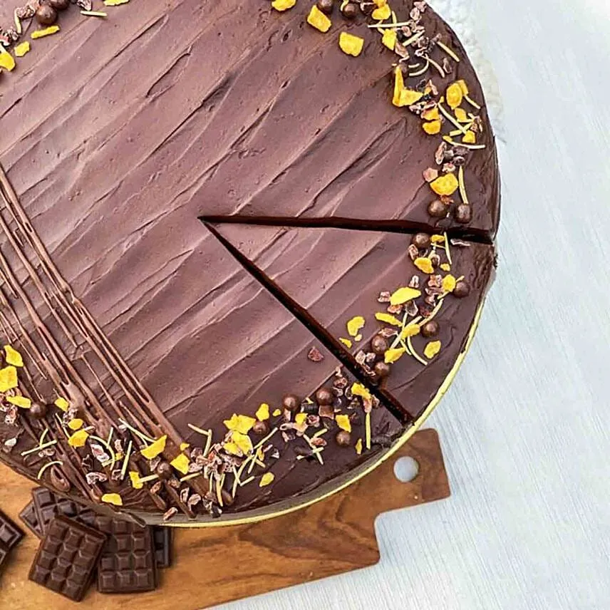 Smoked Belgian Cacao Durian Cake