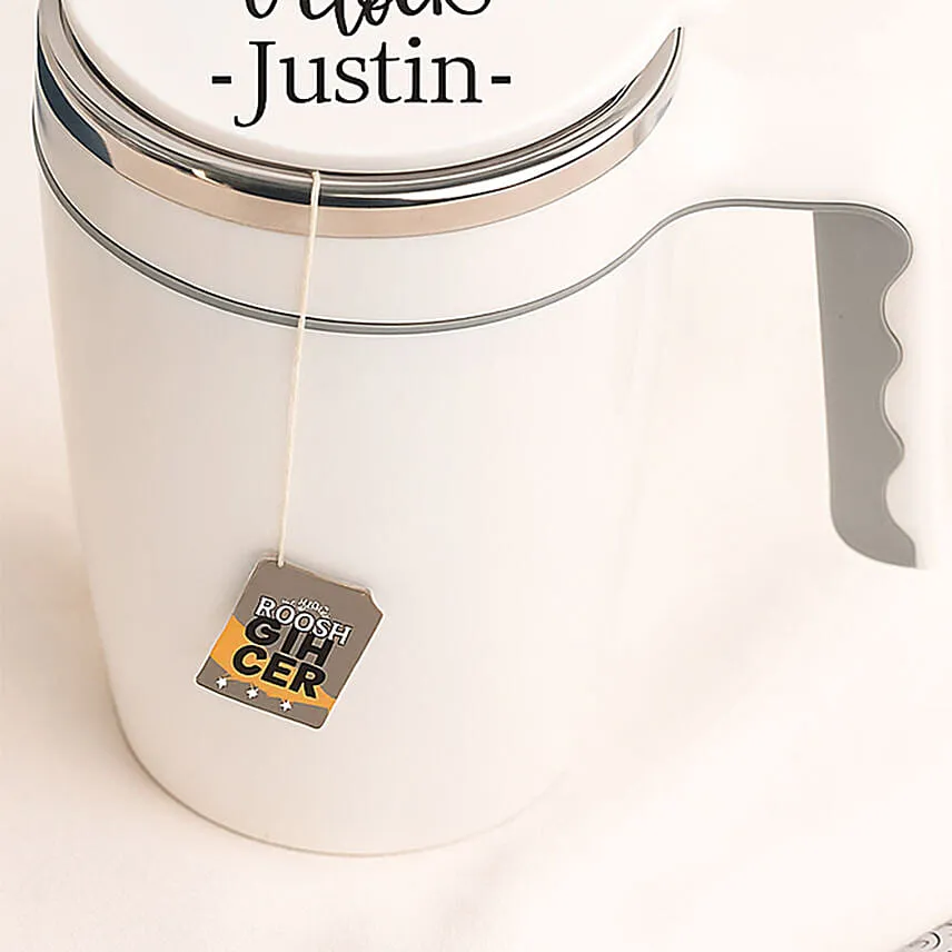 Stainless Steel Suction Design Mug