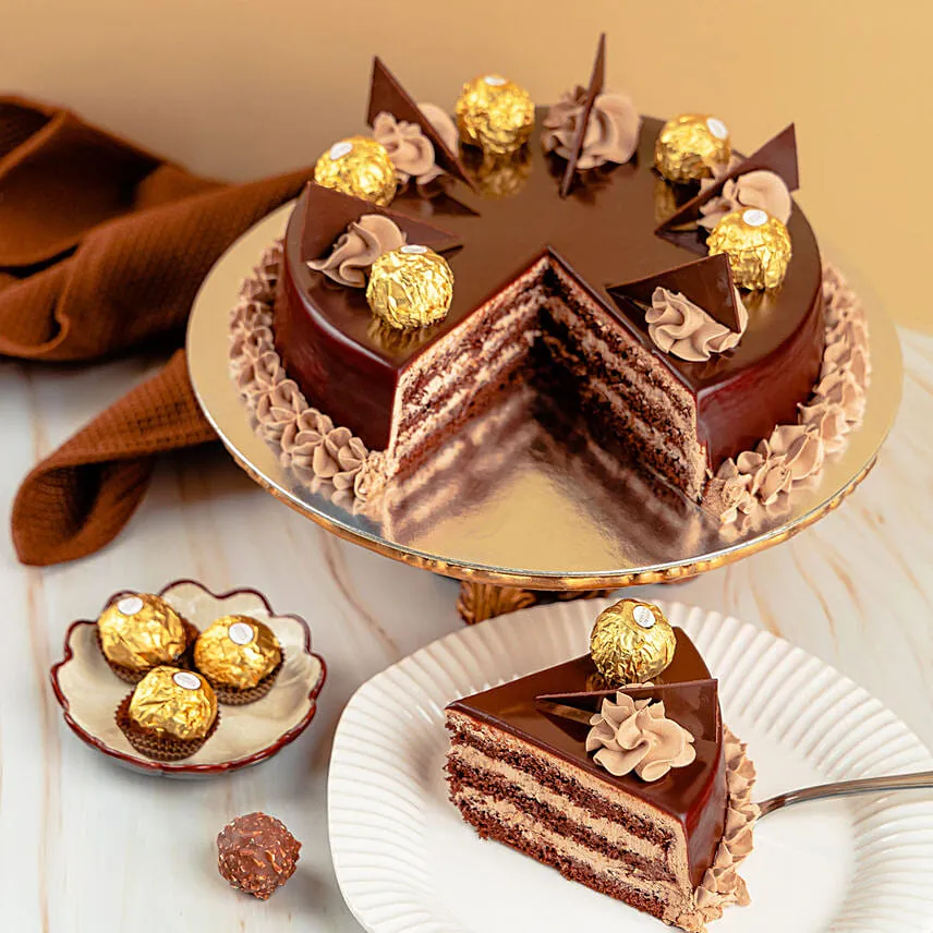 Ferrero Rocher Cake