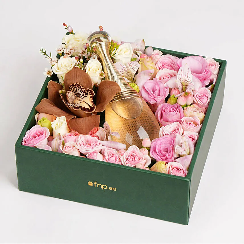 Dior Jadore Perfume In Flower Box