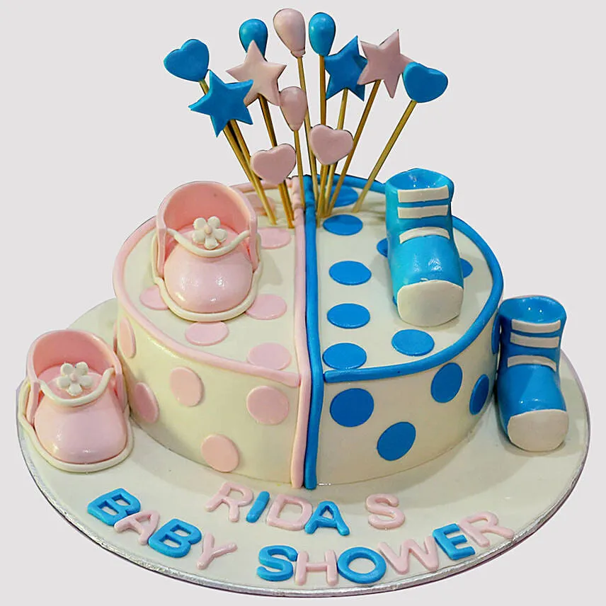 Baby Girl Or Baby Boy Cake