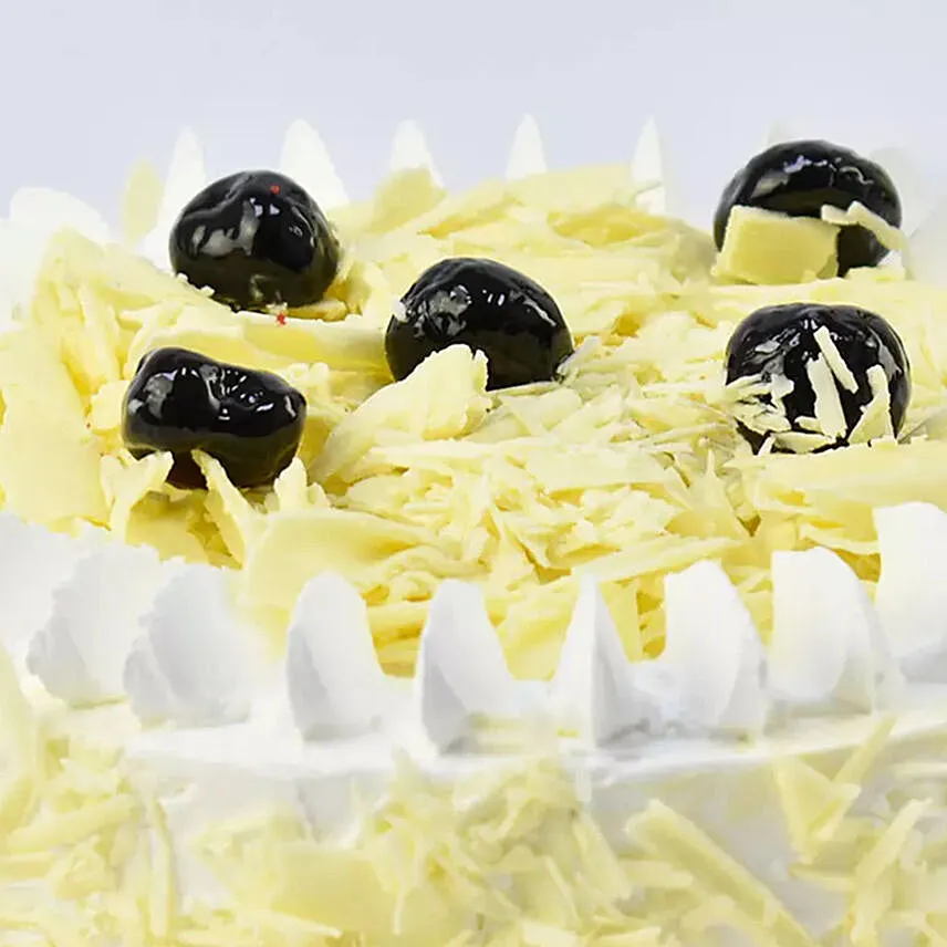 White Forest Cake