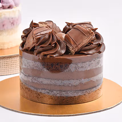 Exquisite Duo Delight Monocakes – Vanilla & Chocolate Sensation