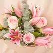 باقة ورد تناغم الوردي