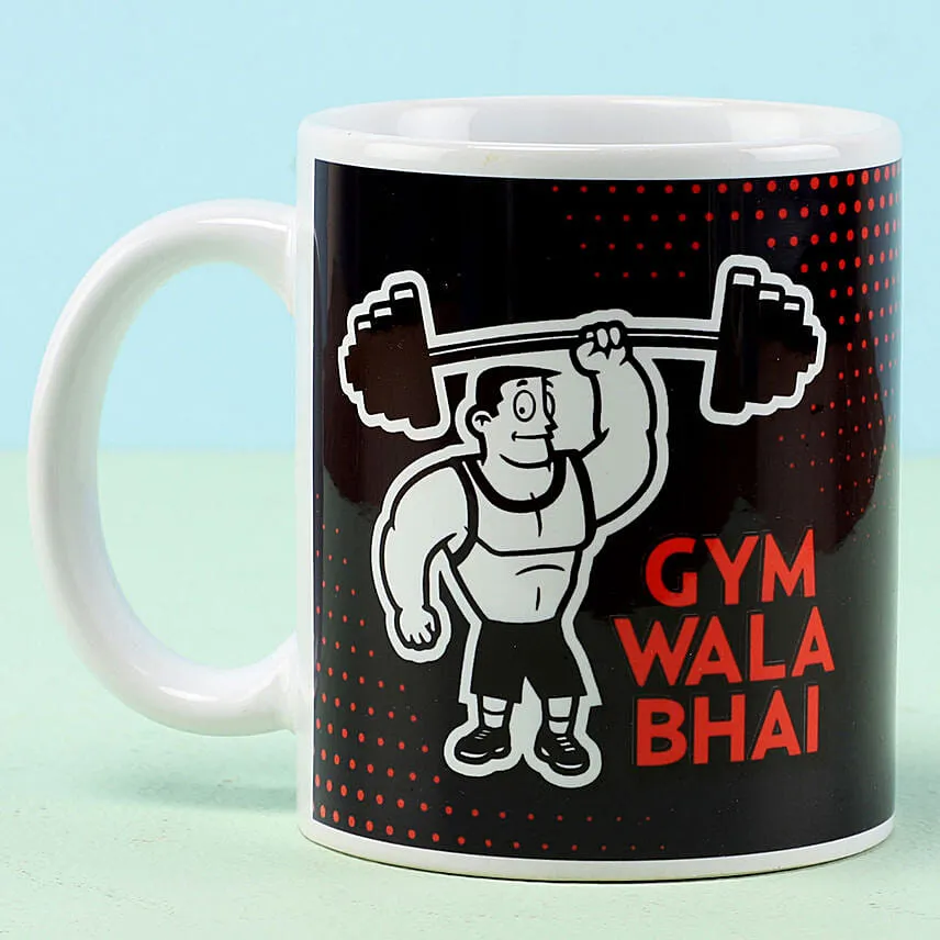Gym Wala Bhai Printed Mug