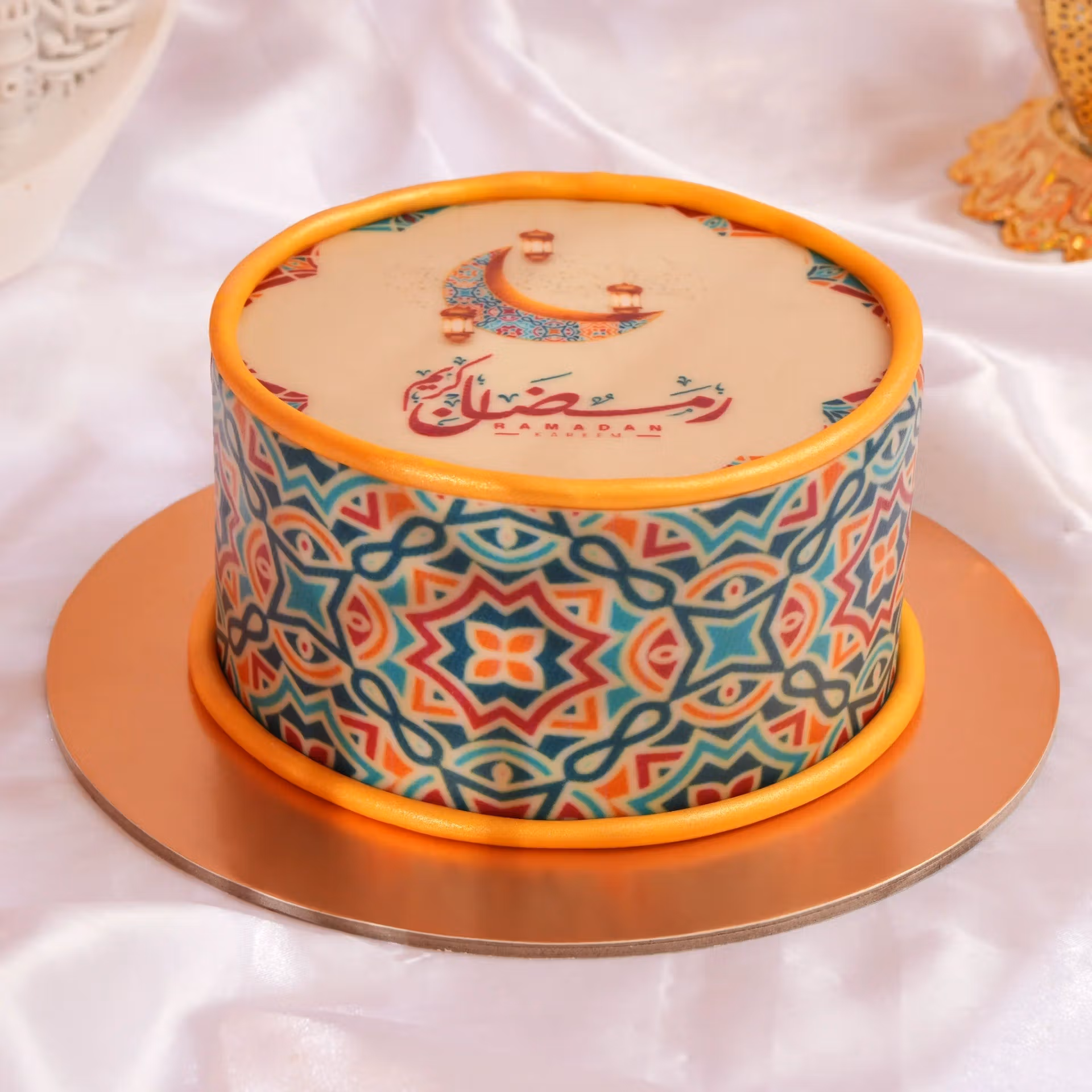 Exquisite Ramadan Mosaic Chocolate Delight Cake