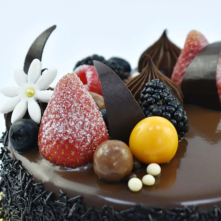 Chocolate Forest Berries Cake 8 Portion