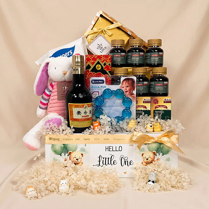 Hello little One Baby and Mother care Hamper