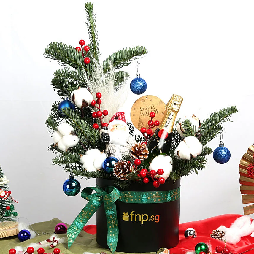 Moet Christmas Celebration Box
