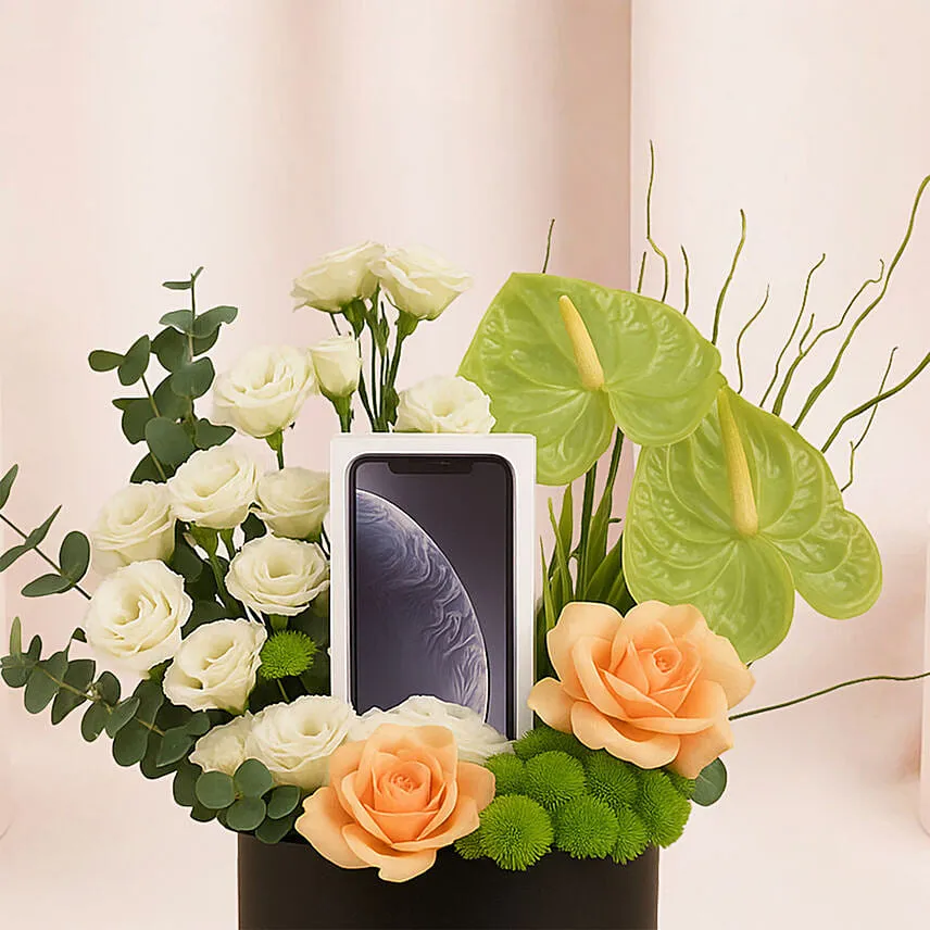 Apple Iphone 16 Pro 128GB White Titanium Gift WIth Flowers