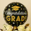 Elegant Graduation Flower & Cake Combo for Best Wishes