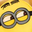 Delightful Minion Face Mini Cake for Kids - Chocolate