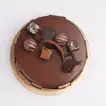 Gourmet Truffle Brownie Fudge Delight Cake