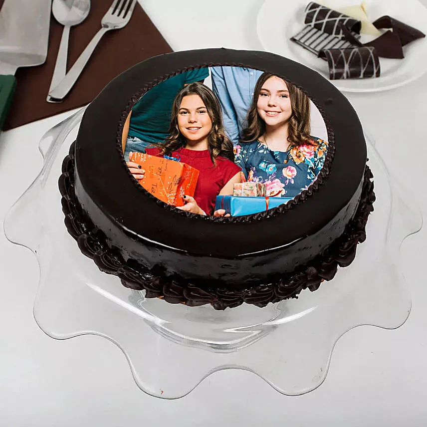Chocolate Truffle Special Photo Cake