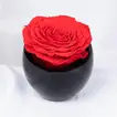 Forever Red Crystal Vase | Eternal Love Red Rose Arrangement