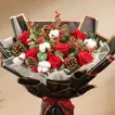 Merry Christmas Flowers Bliss Arrangement