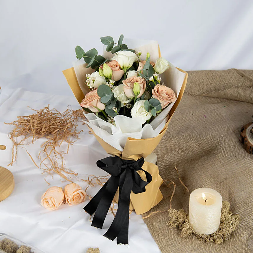 Warmth Of Rose Bouquet