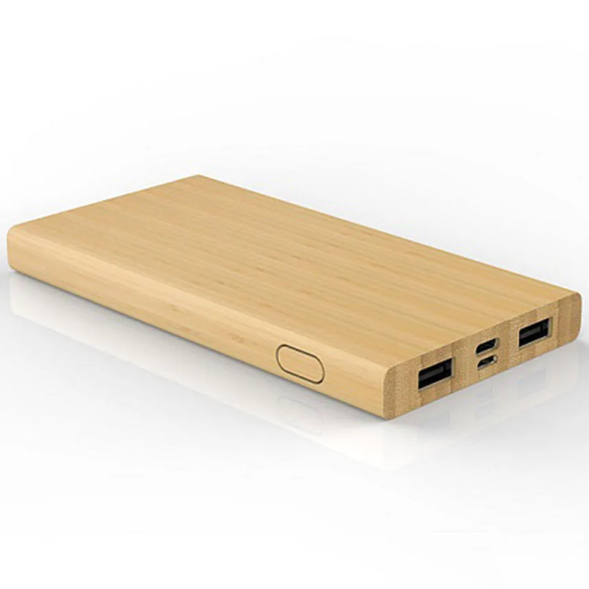 Brown Wireless Powerbank