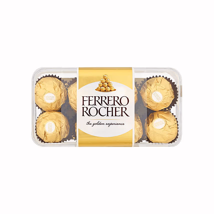 Happy Flowers Arrangement With Ferrero Rocher