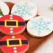Festive Christmas Cookie Treats - Set of 6 Delicious Holiday Designs