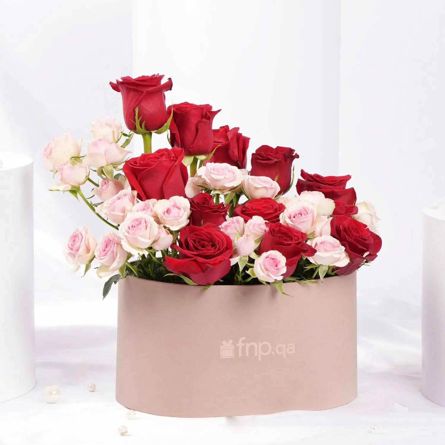 Exquisite Touch of Love Valentine's Day Flower Arrangement