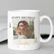 Personalized Happy Birthday Mug for Women - Custom Ceramic Gift