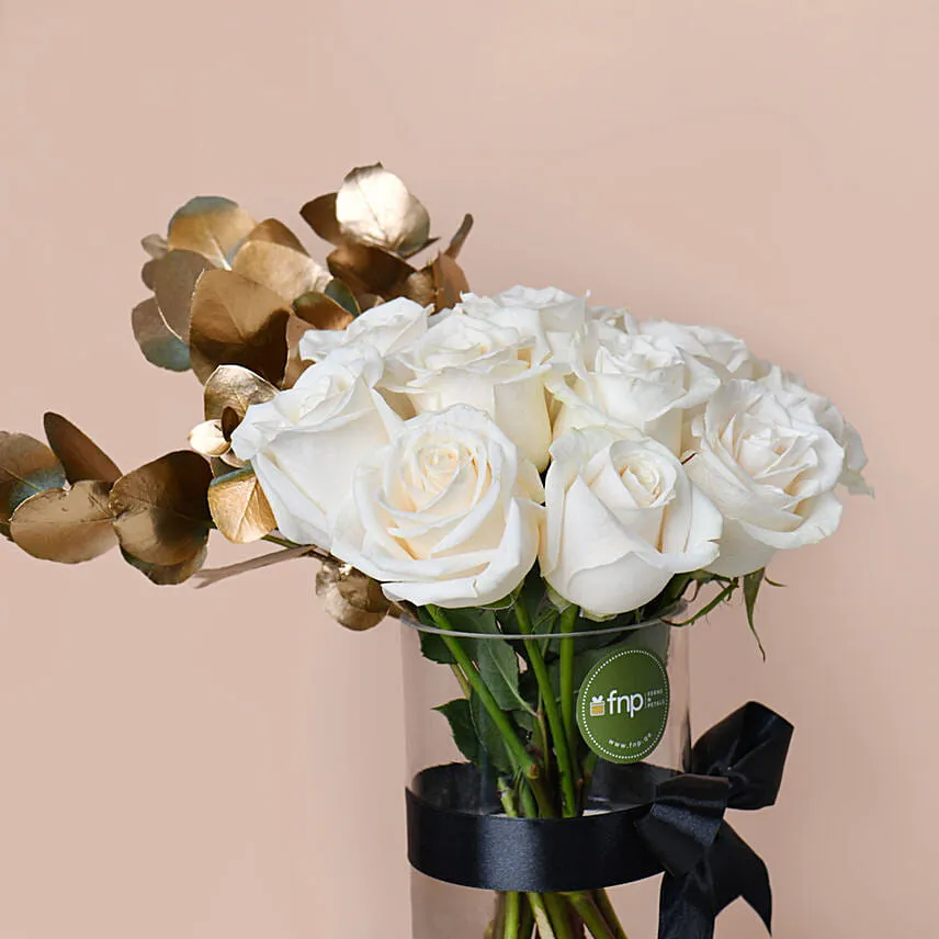 White Roses Arrangement
