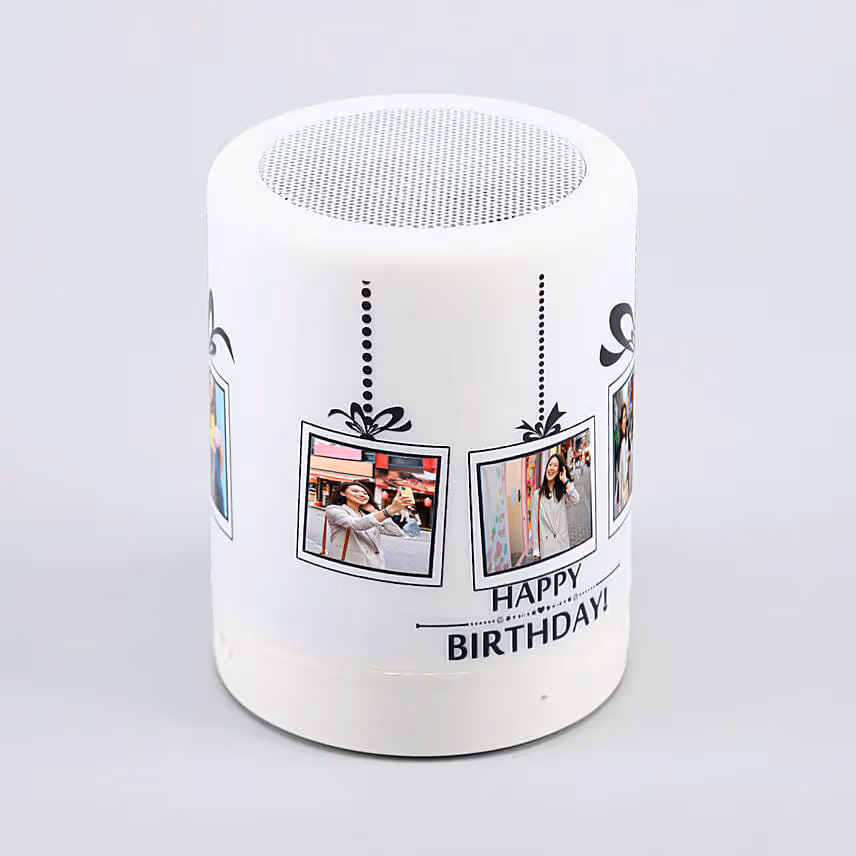 Personalised LED Birthday Speaker