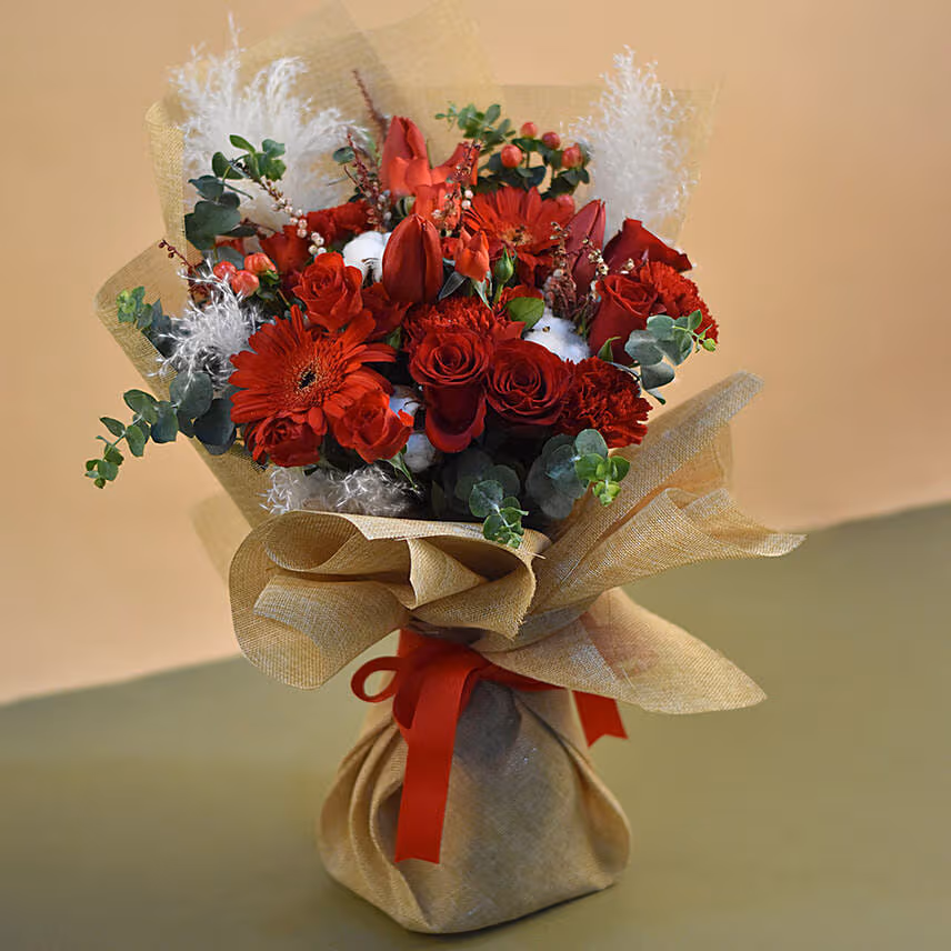Gorgeous Mixed Flowers Bunch