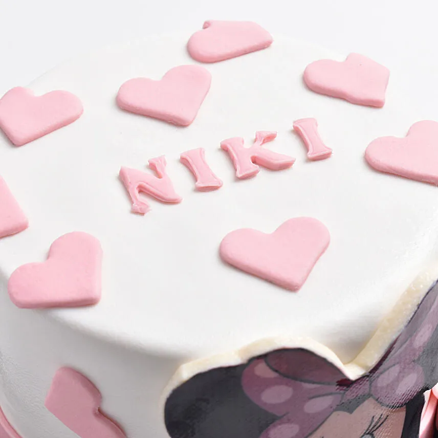 Minnie Magical Mouse Red Velvet Cake
