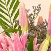 Grand Pink Petals Arrangement in a Vase