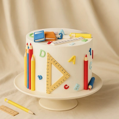 Back to School Sweet Delight: Extravaganza Cake - Chocolate