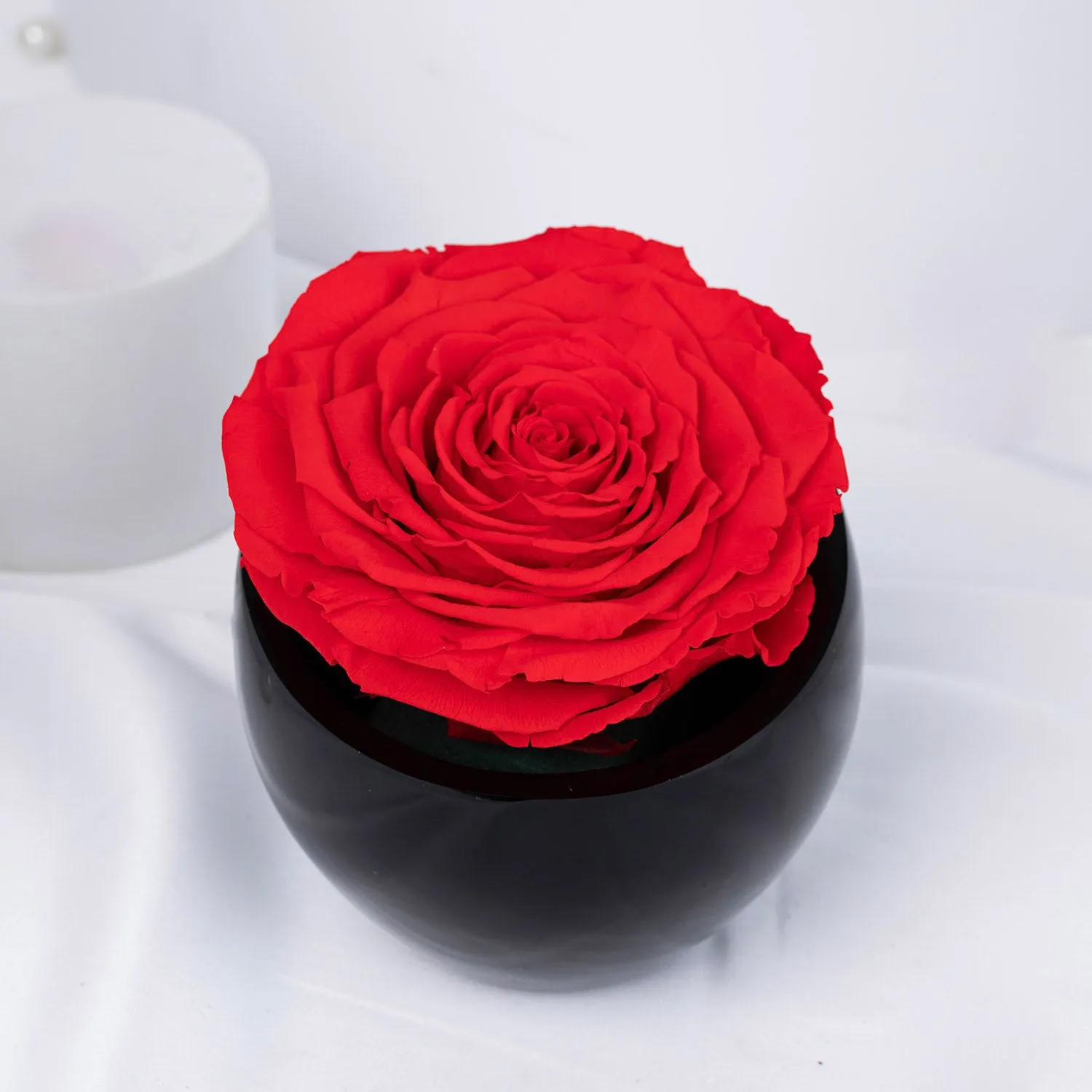 Forever Red Crystal Vase | Eternal Love Red Rose Arrangement