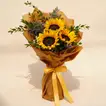 Mesmerising Sunflowers Beautifully Tied Bouquet