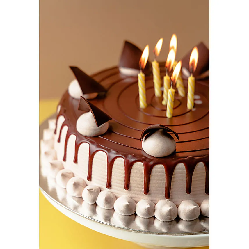 Chocolate Nutella Cake Half Kg Eggless