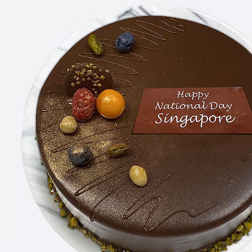 Chocolate Cake For National Day