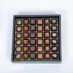 Exquisite Chocolate Charm Delight Box with Fresh Floral Elegance